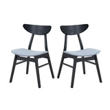 Space-Saving Solid Wood Round Dining Table And Chairs Set - Omega Lifestyles