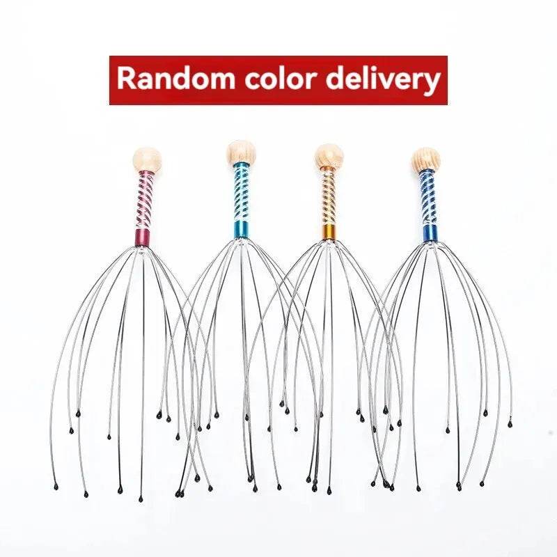 Stainless Steel Octopus Head Scalp Massage Relaxer - Sleep Galleria