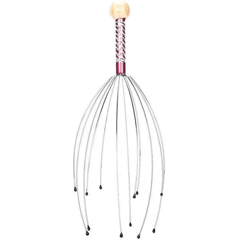 Stainless Steel Octopus Head Scalp Massage Relaxer - Sleep Galleria