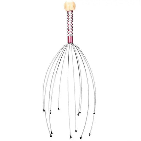 Stainless Steel Octopus Head Scalp Massage Relaxer - Sleep Galleria