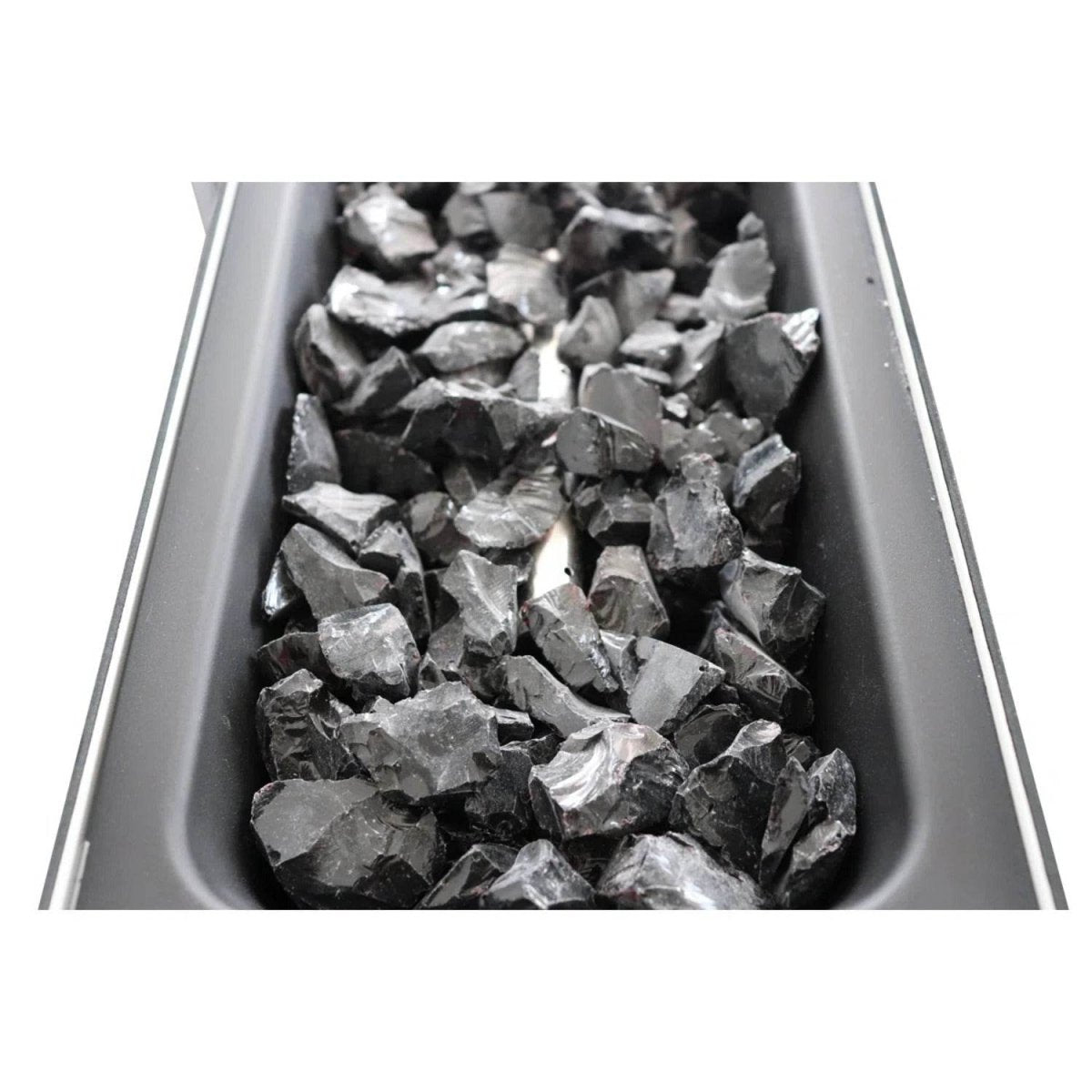 Steel Rectangular 43-Inch Outdoor Propane Fire Pit Table - Omega Lifestyles