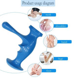 T-Shaped Manual Deep Trigger Point Massage Stick - Omega Lifestyles