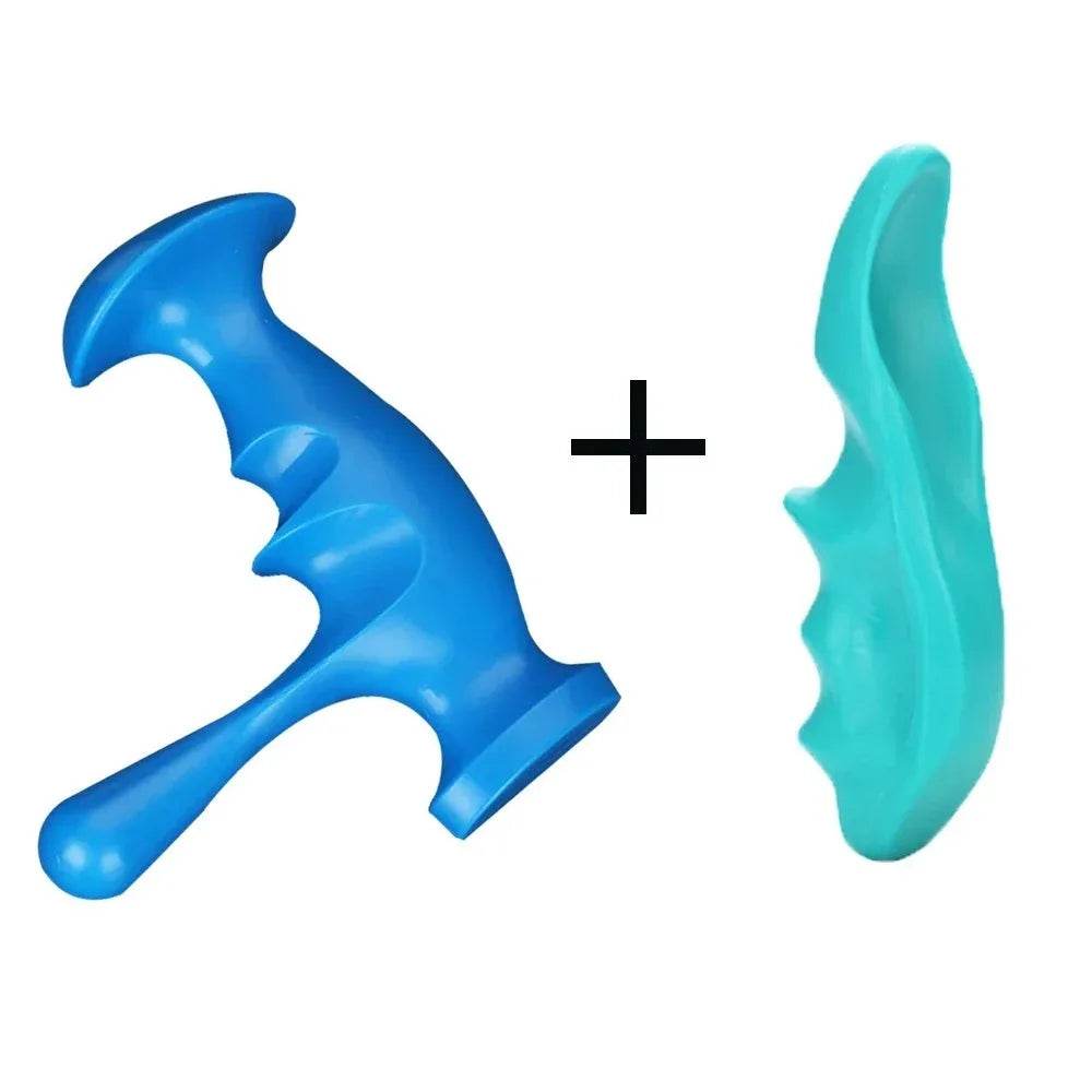 T-Shaped Manual Deep Trigger Point Massage Stick - Omega Lifestyles