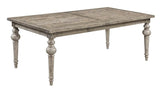 Taupe Engineered Wood Butterfly Leaf Dining Table - Driftwood - Omega Lifestyles