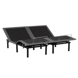 Traditional Split King Adjustable Bed Base With Wired Remote - Sleep Galleria