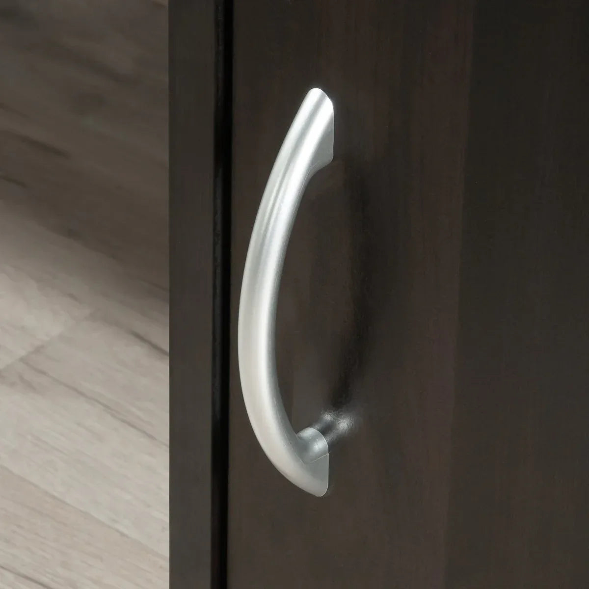 Transitional Brown Engineered Wood Computer Desk With Shelves - Omega Lifestyles