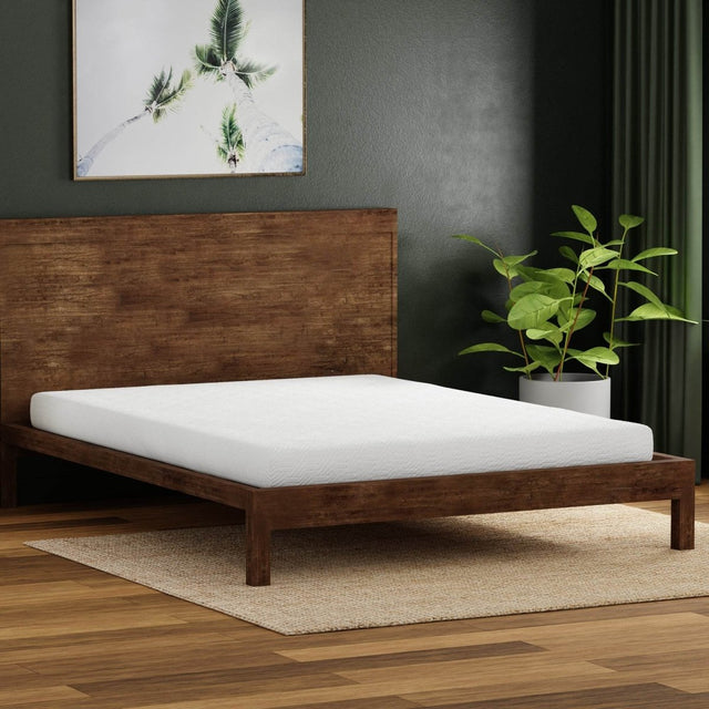 Twin Firm 6 - Inch Gel - Infused Memory Foam Mattress - Driftwood - Omega Lifestyles