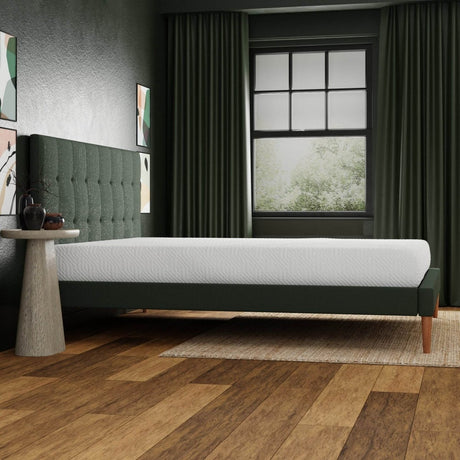 Twin Firm 8 - Inch Gel - Infused Memory Foam Mattress - Driftwood - Omega Lifestyles