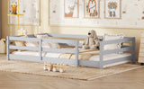 Twin Pine Montessori Floor Bed With Safety Fence - Omega Lifestyles