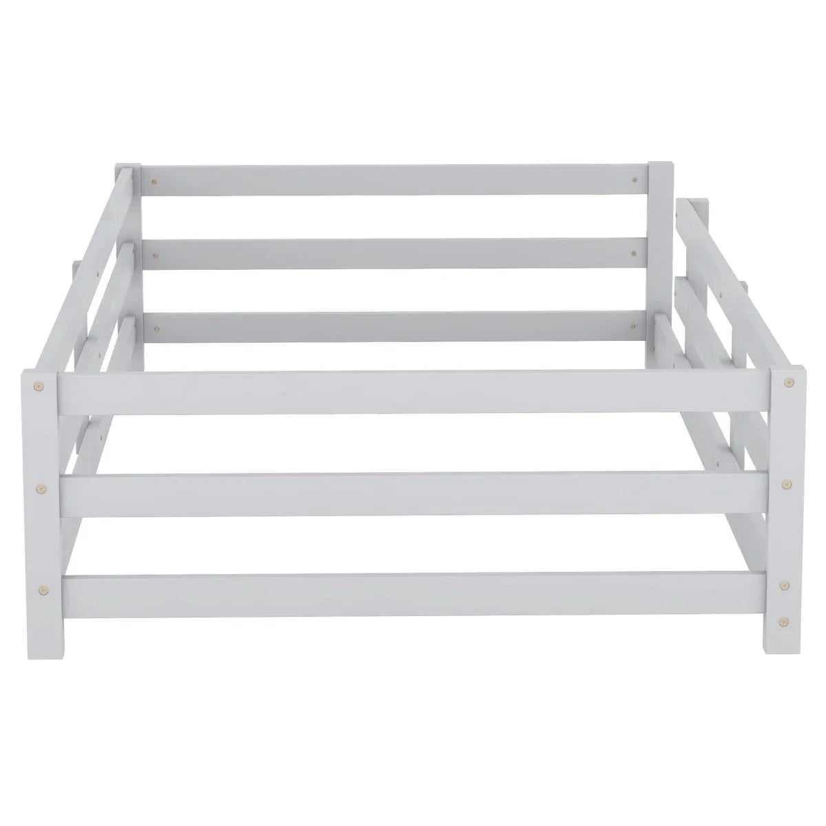 Twin Pine Montessori Floor Bed With Safety Fence - Omega Lifestyles