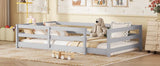Twin Pine Montessori Floor Bed With Safety Fence - Omega Lifestyles