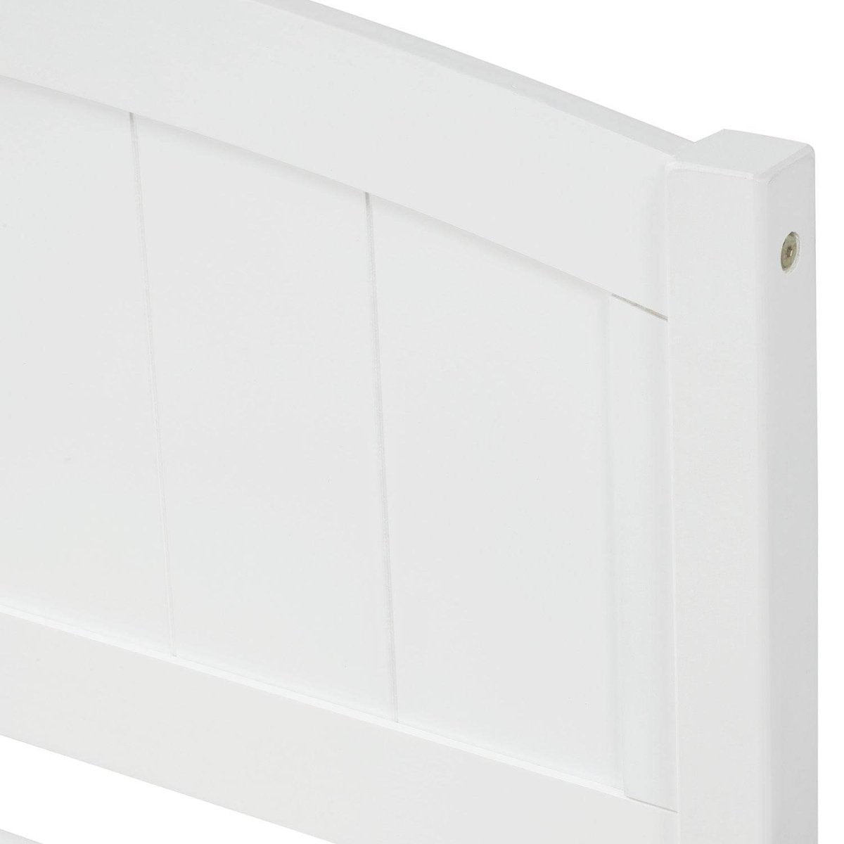 Twin Solid Wood Platform Bed With Two Drawers - Driftwood - Omega Lifestyles