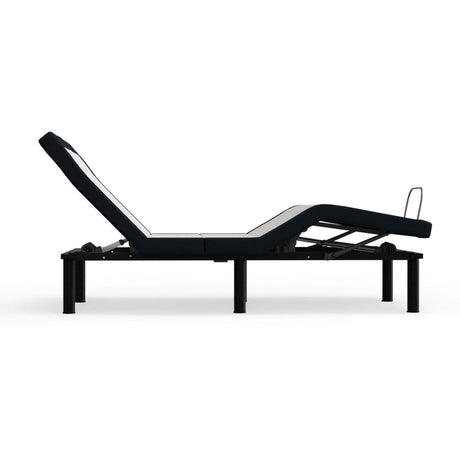 Twin XL Adjustable Base Metal Zero Clearance Wireless Remote - Driftwood - Omega Lifestyles