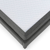 Twin XL Firm 8 - Inch Gel - Infused Memory Foam Mattress - Driftwood - Omega Lifestyles