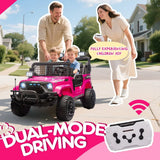 Two-Seater Kids Electric Ride On Car With Remote Control - Omega Lifestyles