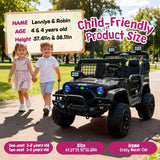 Two-Seater Kids Electric Ride-On Car With Remote Control - Omega Lifestyles