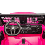 Two-Seater Kids Electric Ride On Car With Remote Control - Omega Lifestyles