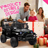 Two-Seater Kids Electric Ride-On Car With Remote Control - Omega Lifestyles
