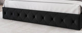 Velvet Upholstered Platform Bed Frame With Storage Drawers - Omega Lifestyles