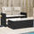 Versatile Adjustable Reclining PE Rattan Outdoor Patio Bench - Omega Lifestyles