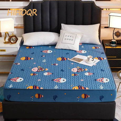 Waterproof Thickened Mattress Pad Protector Cover - Sleep Galleria