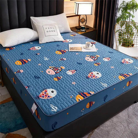 Waterproof Thickened Mattress Pad Protector Cover - Sleep Galleria