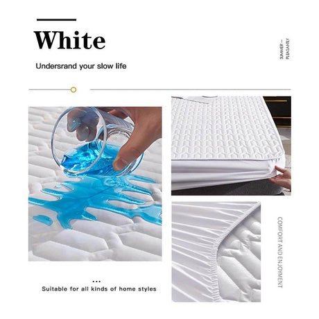Waterproof Thickened Mattress Pad Protector Cover - Sleep Galleria