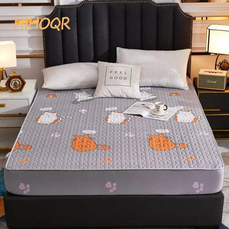 Waterproof Thickened Mattress Pad Protector Cover - Sleep Galleria