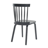 Windsor Wood Farmhouse Spindle Back Dining Chairs Set of 2 - Omega Lifestyles