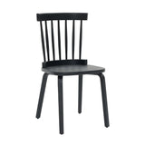 Windsor Wood Farmhouse Spindle Back Dining Chairs Set of 2 - Omega Lifestyles