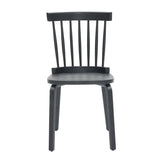 Windsor Wood Farmhouse Spindle Back Dining Chairs Set of 2 - Omega Lifestyles