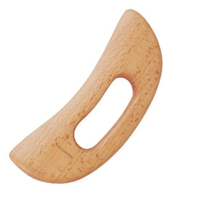 Wooden Beech Gua Sha Massage Scraping Tool - Omega Lifestyles