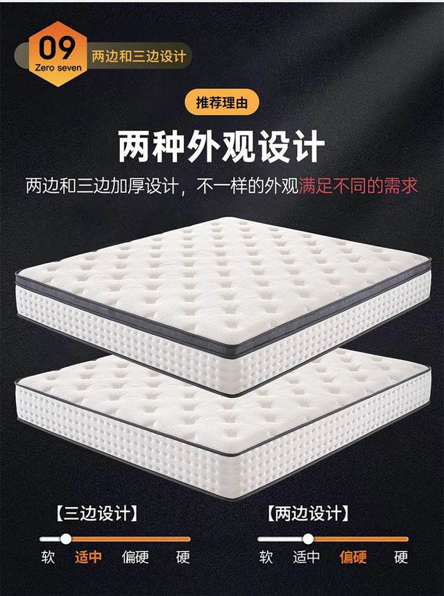 11-Inch Latex Hybrid Mattress Moderate Firmness - Omega Lifestyles