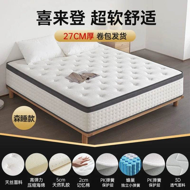 11-Inch Latex Hybrid Mattress Moderate Firmness - Omega Lifestyles