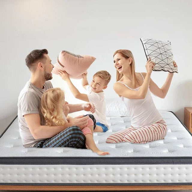 11-Inch Latex Hybrid Mattress Moderate Firmness - Omega Lifestyles