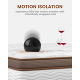 Soft 14-Inch Plush Euro Top Hybrid Mattress - Sleep Galleria