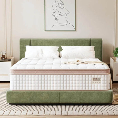 Soft 14-Inch Euro Top Gel Hybrid Mattress - Omega Lifestyles