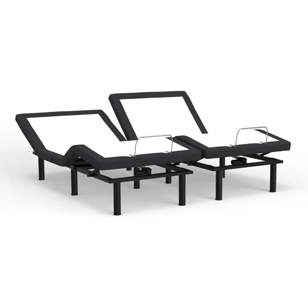 King Adjustable Bed Base with Massage and Anti-Snore Features - Omega Lifestyles