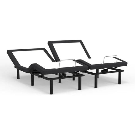 King Adjustable Bed Base with Massage and Anti-Snore Features - Omega Lifestyles