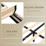 Upholstered Modern Platform Bed Frame With Storage - Omega Lifestyles