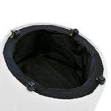 Velvet Upholstered Plush Swivel Chair With Pillows - Omega Lifestyles