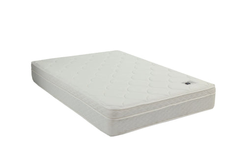 Full Medium 9-Inch Bonnell Coil Euro Top Mattress - Omega Lifestyles