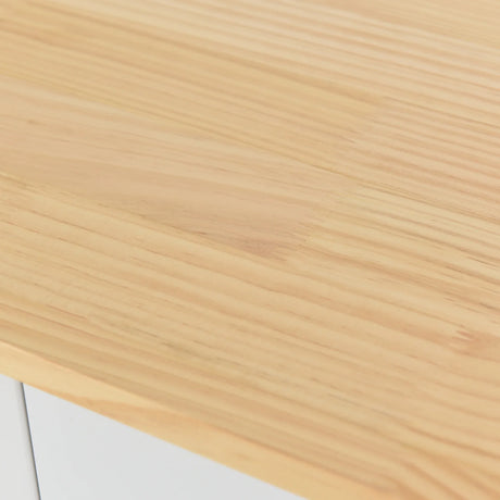 Rolling Mobile Kitchen Island With Solid Wood Top And Storage Cabinet - Omega Lifestyles