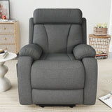 Power Lift Plush Snowflake Velvet Recliner Chair - Omega Lifestyles