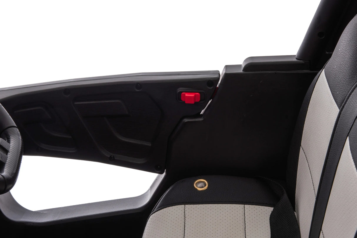 Electric Four-Wheel Drive Kids Ride-On Car With Leather Seat - Omega Lifestyles