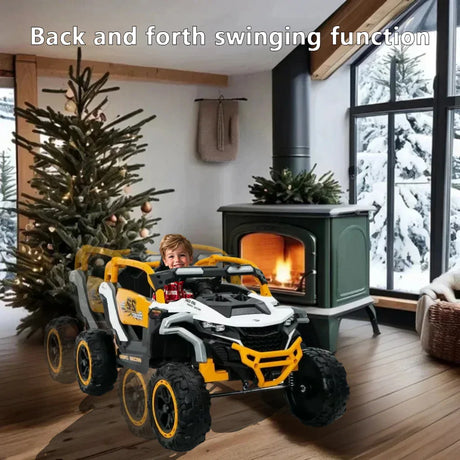12V Remote Control 2-Seater Kids Ride On UTV Car - Omega Lifestyles