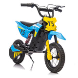 Kids Off-Road Electric Ride-On Motorcycle With Suspension - Omega Lifestyles