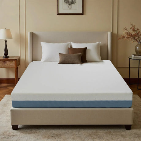 Medium 10-Inch Copper-Infused Foam King Mattress - Omega Lifestyles