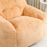 Large Faux Fur High Density Foam Beanbag Chair - Omega Lifestyles