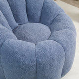 Plush Teddy Foam Bean Bag Chair With Armrests - Omega Lifestyles